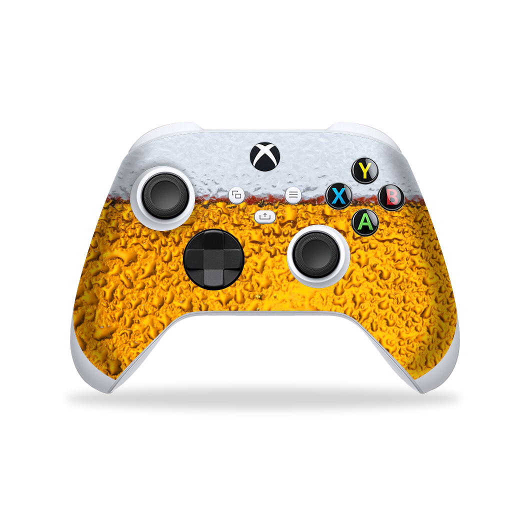 XBOX Series X CONTROLLER Skin - Print Printed Custom Signature CHEERS Skin, Wrap, Decal, Protector, Cover by EasySkinz | EasySkinz.com