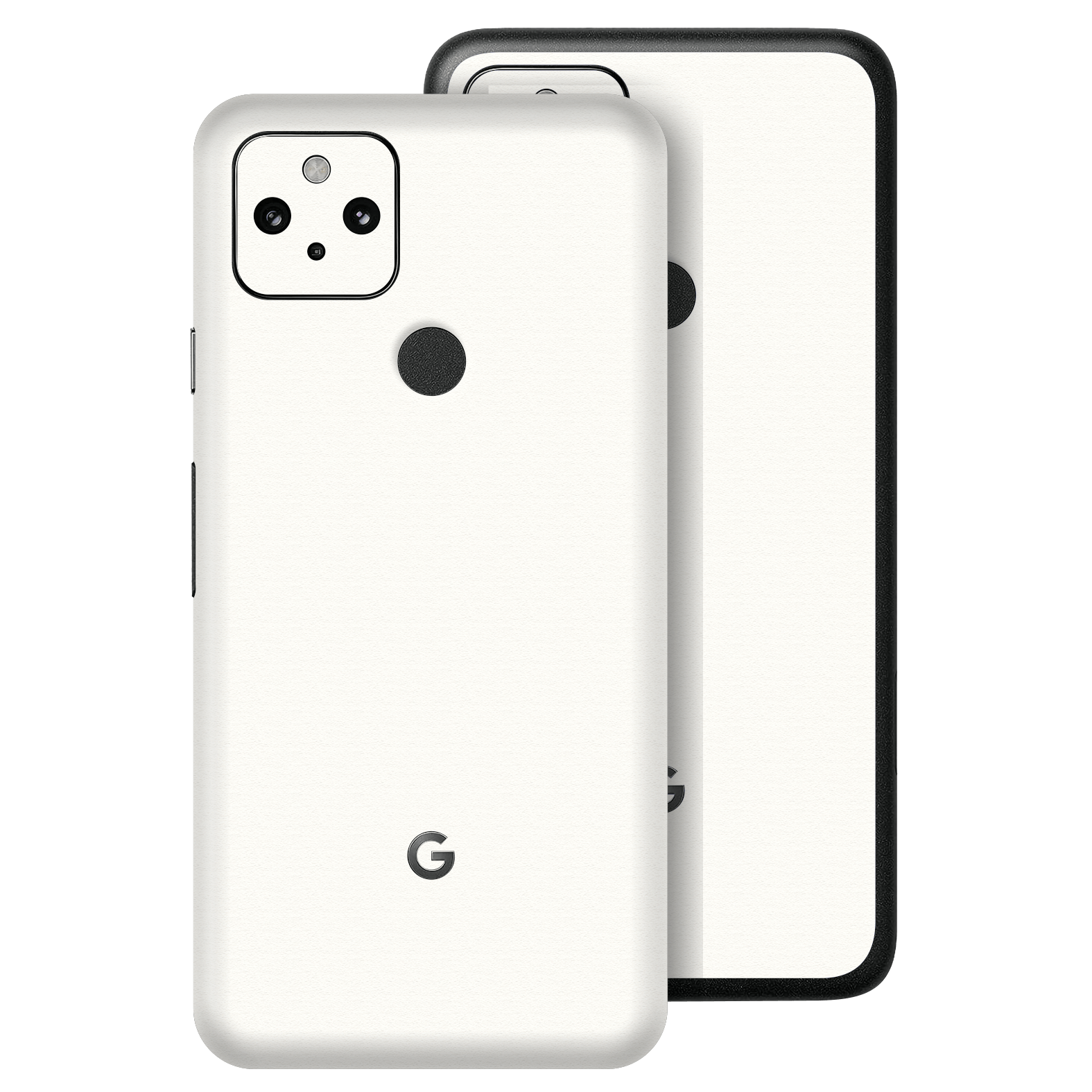 Pixel 4a 5G Luxuria Daisy White Matt 3D Textured Skin Wrap Sticker Decal Cover Protector by EasySkinz