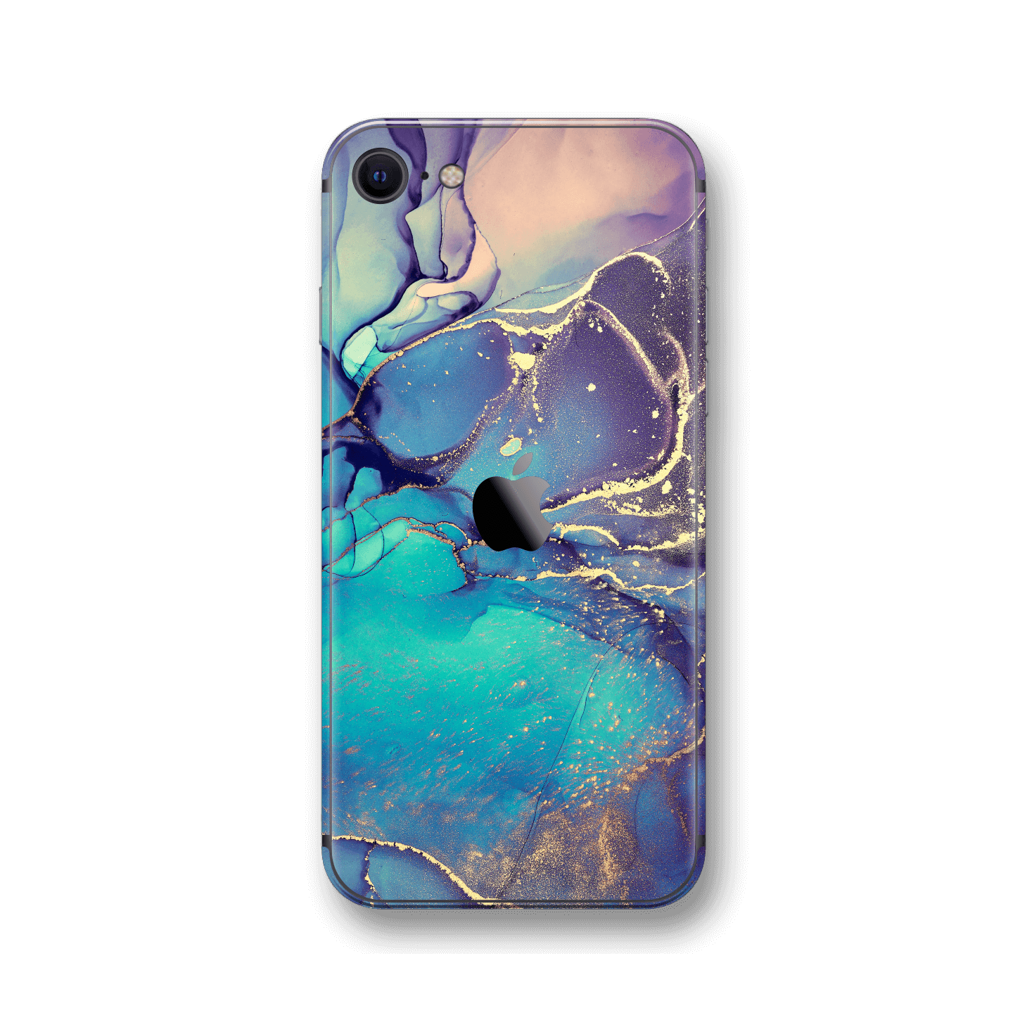 iPhone SE SIGNATURE AGATE GEODE Aurora Skin