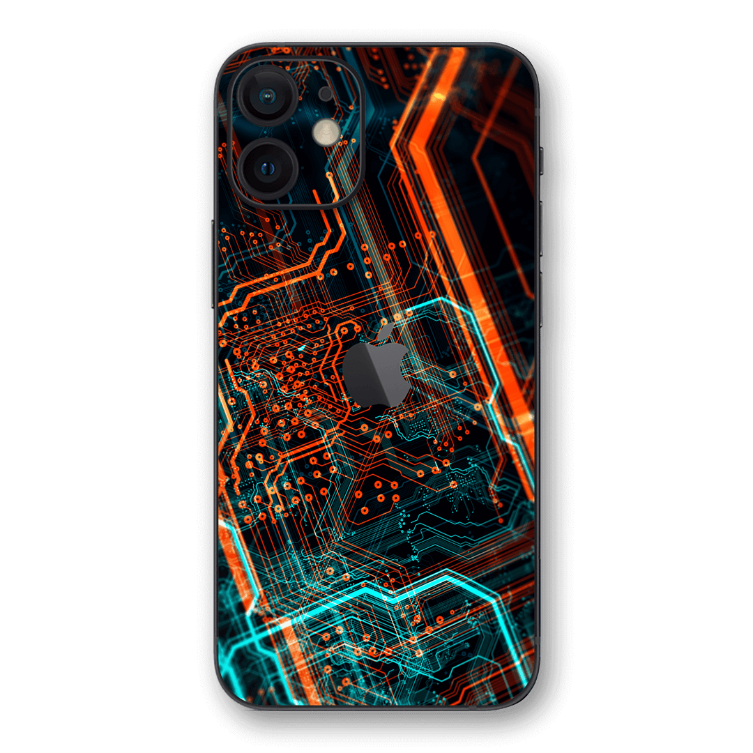 iPhone 12 SIGNATURE NEON PCB Board Skin - Premium Protective Skin Wrap Sticker Decal Cover by QSKINZ | Qskinz.com
