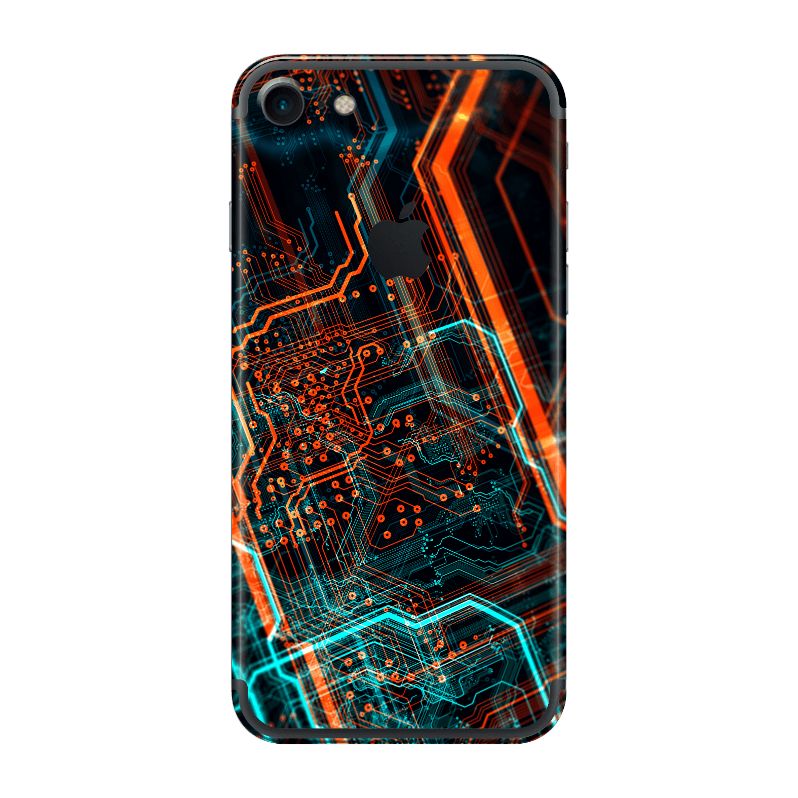 iPhone 7 Print Printed Custom SIGNATURE NEON PCB Board Skin Wrap Sticker Decal Cover Protector by EasySkinz | EasySkinz.com