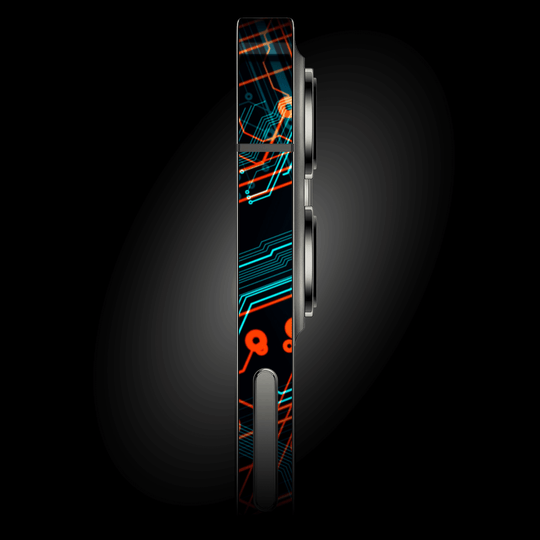 iPhone 12 Pro MAX SIGNATURE NEON PCB Board Skin - Premium Protective Skin Wrap Sticker Decal Cover by QSKINZ | Qskinz.com
