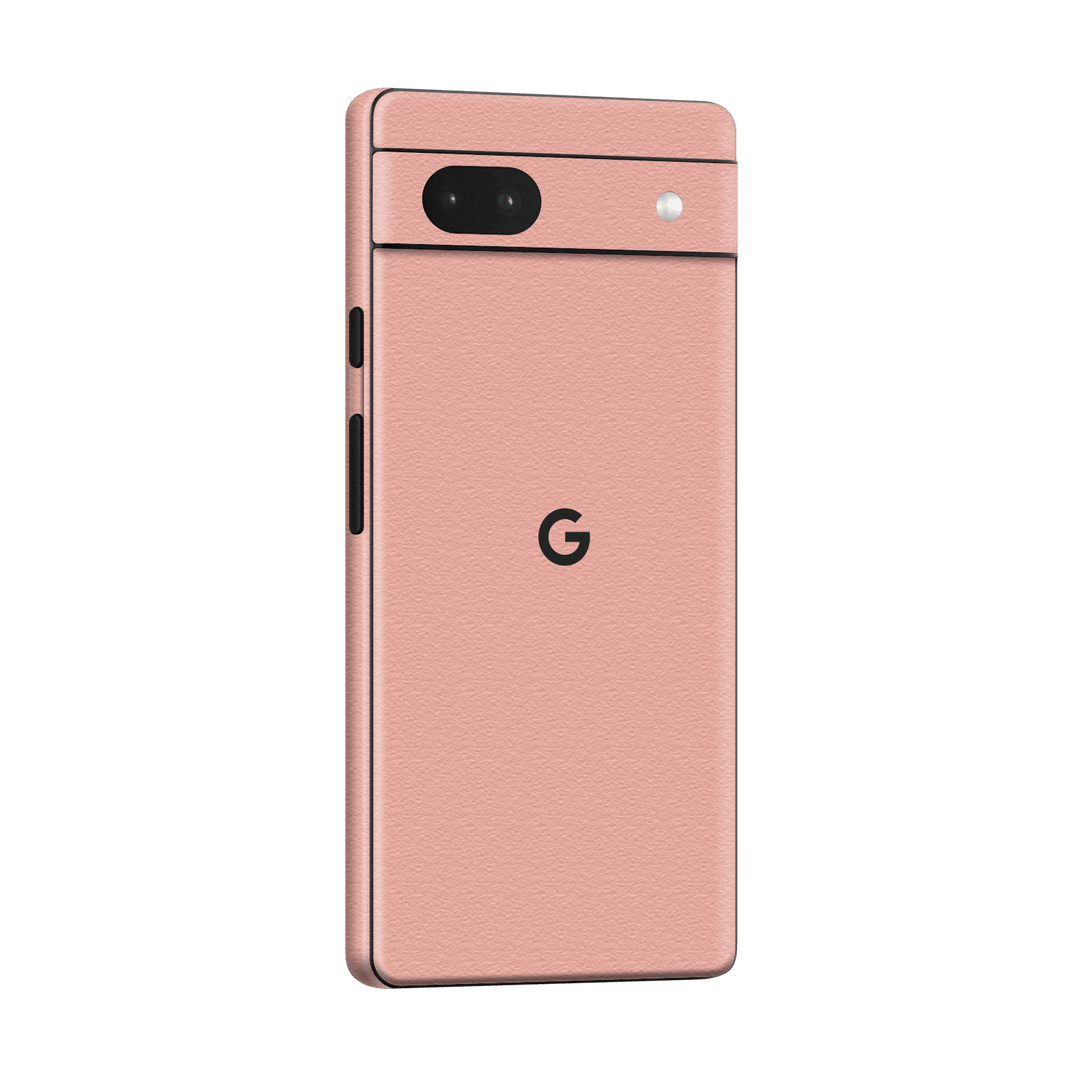 Google Pixel 6a (2022) Luxuria Soft Pink 3D Textured Skin Wrap Sticker Decal Cover Protector by EasySkinz | EasySkinz.com