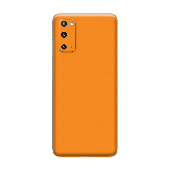 Samsung Galaxy S20 Luxuria Sunrise Orange Matt 3D Textured Skin Wrap Sticker Decal Cover Protector by EasySkinz | EasySkinz.com