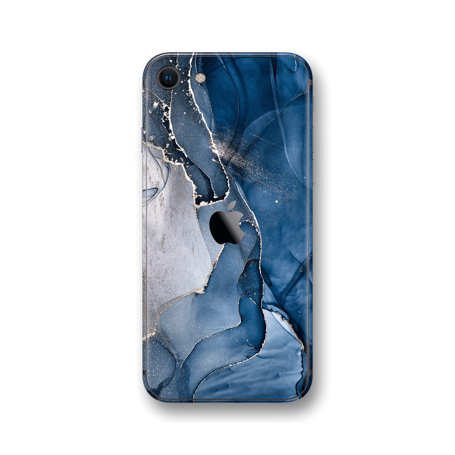 iPhone SE SIGNATURE AGATE GEODE Dark Blue Skin