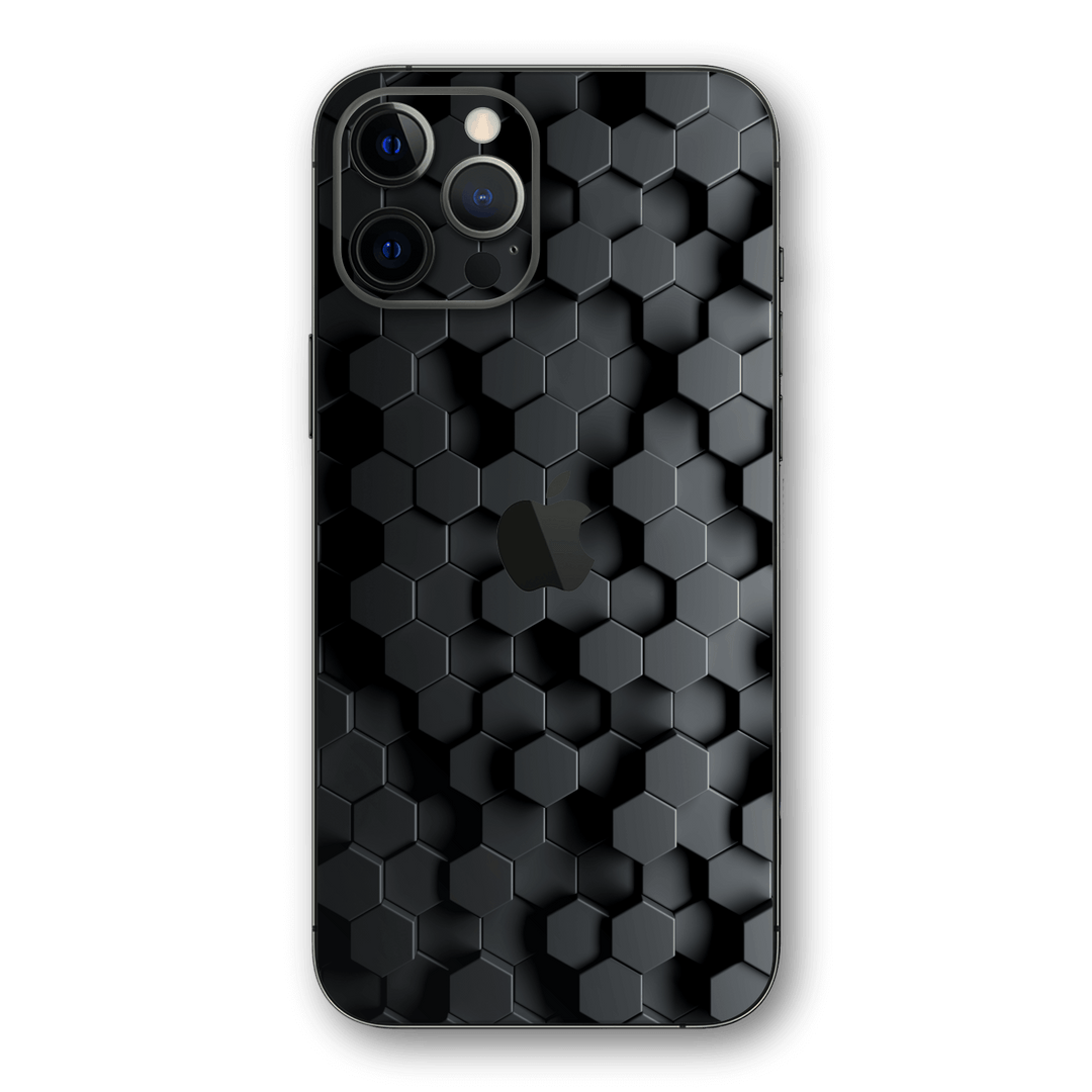 iPhone 12 Pro MAX SIGNATURE Hexagonal Reaction Skin - Premium Protective Skin Wrap Sticker Decal Cover by QSKINZ | Qskinz.com