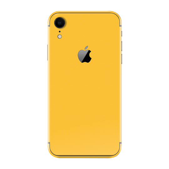 iPhone XR Luxuria Tuscany Yellow Matt 3D Textured Skin Wrap Sticker Decal Cover Protector by EasySkinz | EasySkinz.com