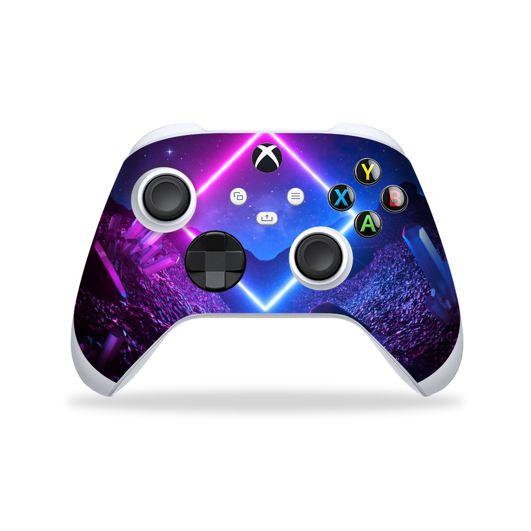 XBOX Series X CONTROLLER Skin - Print Printed Custom Signature CYBER PLANET Skin, Wrap, Decal, Protector, Cover by EasySkinz | EasySkinz.com