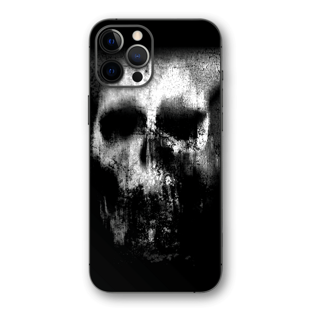 iPhone 12 Pro MAX Horror Black & White SKULL Skin, Wrap – Qskinz™ iPhone 12 Pro MAX Horror Black & White SKULL Skin, Wrap – Qskinz™