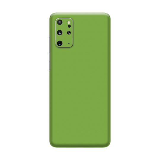 Samsung Galaxy S20+ PLUS Luxuria Lime Green Matt 3D Textured Skin Wrap Sticker Decal Cover Protector by EasySkinz | EasySkinz.com