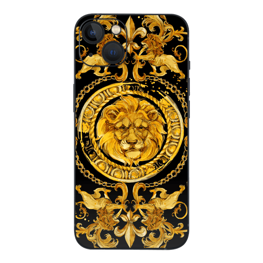 iPhone 13 mini Print Printed Custom Signature Baroque Gold Ornaments Skin Wrap Sticker Decal Cover Protector by EasySkinz | EasySkinz.com