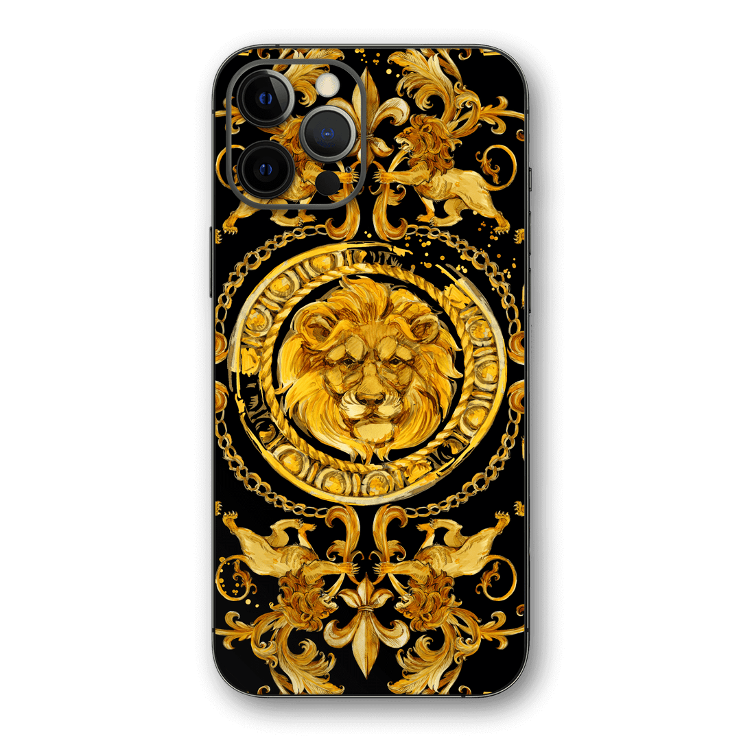 iPhone 12 Pro MAX SIGNATURE Baroque Gold Ornaments Skin - Premium Protective Skin Wrap Sticker Decal Cover by QSKINZ | Qskinz.com