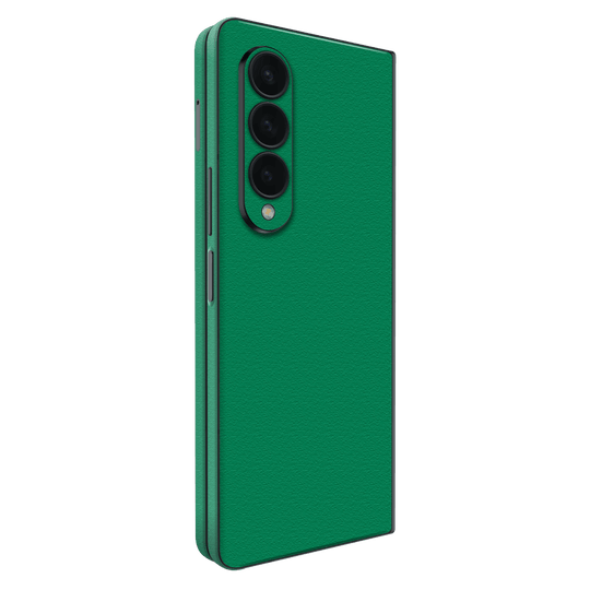Samsung Galaxy Z Fold 4 (2022) Luxuria Veronese Green 3D Textured Skin Wrap Sticker Decal Cover Protector by EasySkinz | EasySkinz.com