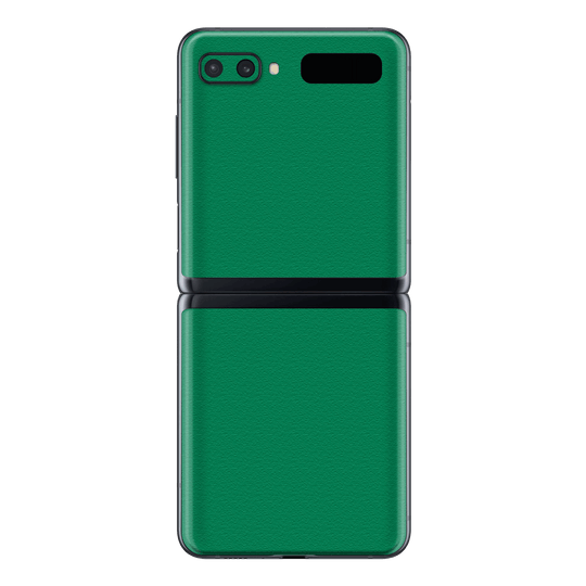 Samsung Galaxy Z Flip Luxuria Veronese Green 3D Textured Skin Wrap Sticker Decal Cover Protector by EasySkinz | EasySkinz.com