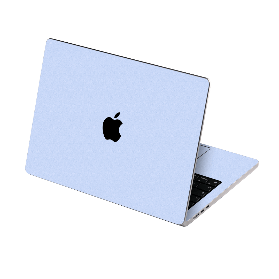 MacBook Air 13.6” (2022, M2) Luxuria August Pastel Blue 3D Textured Skin Wrap Sticker Decal Cover Protector by EasySkinz | EasySkinz.com