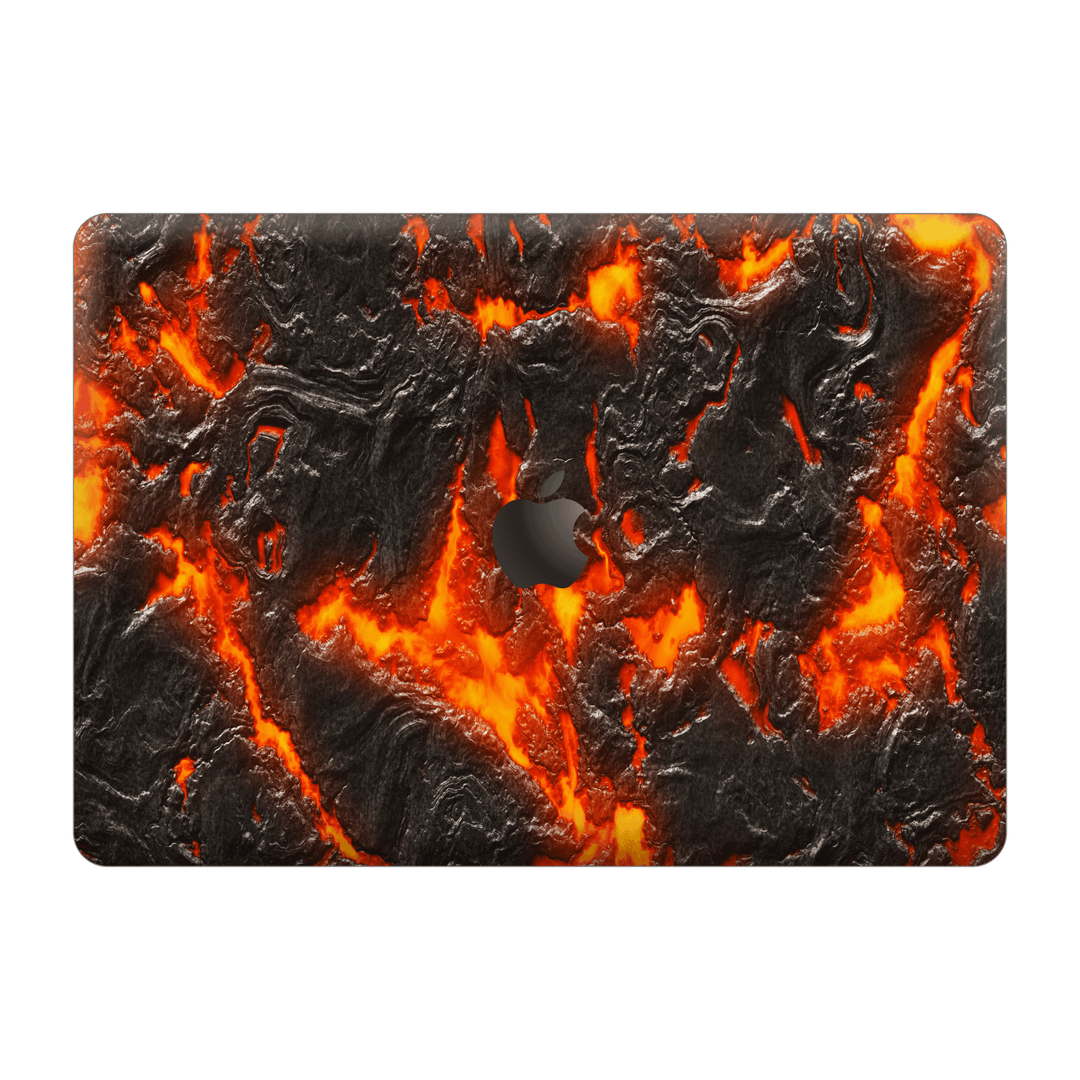 MacBook Pro 13" (2020/2022) M1, M2, Print Printed Custom SIGNATURE Magma Lava Skin Wrap Sticker Decal Cover Protector by EasySkinz | EasySkinz.com
