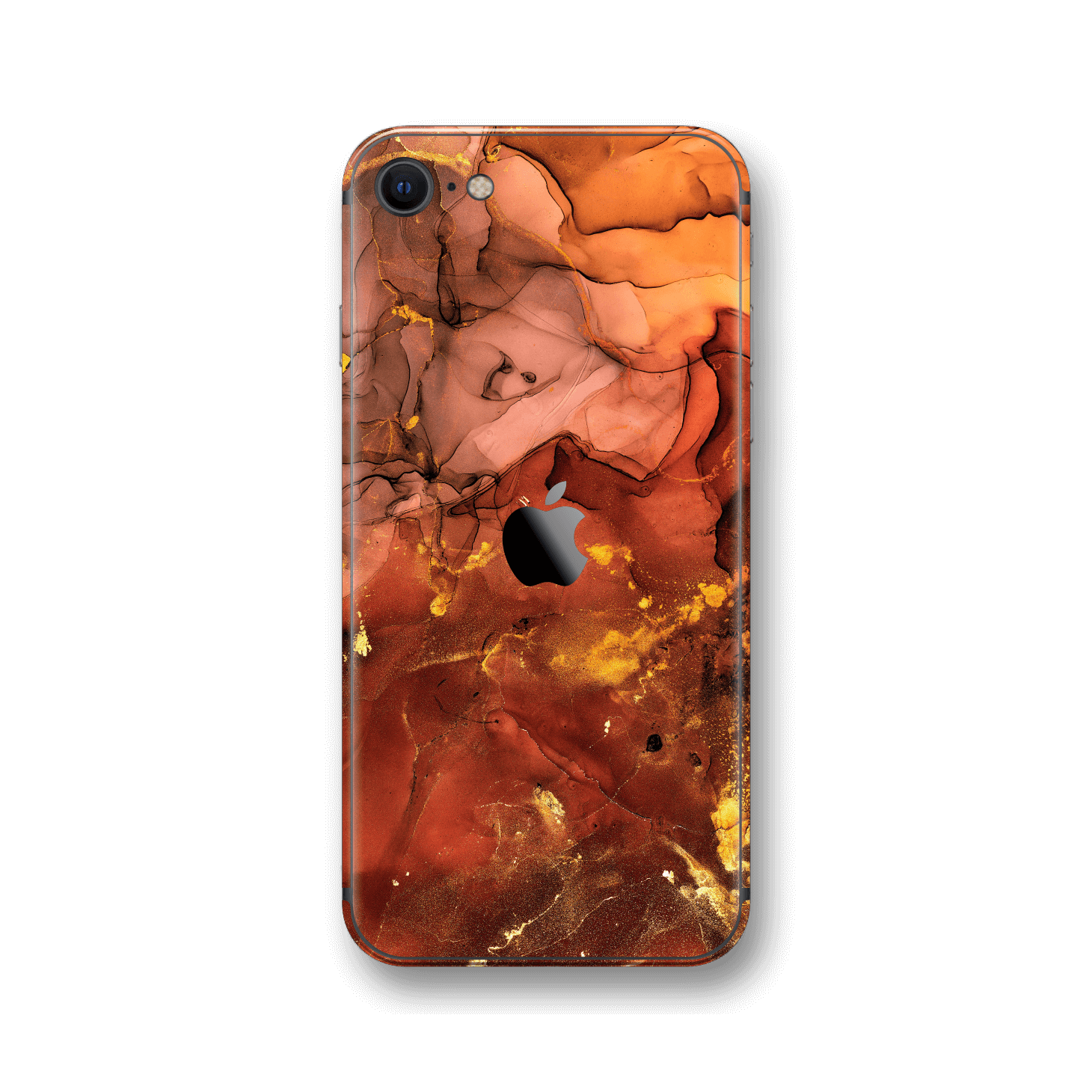 iPhone SE (2020) Agate Geode Flaming Nebula Skin