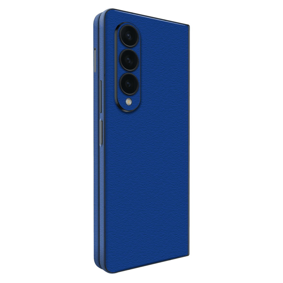 Samsung Galaxy Z Fold 4 (2022) Luxuria Admiral Blue 3D Textured Skin Wrap Sticker Decal Cover Protector by EasySkinz | EasySkinz.com