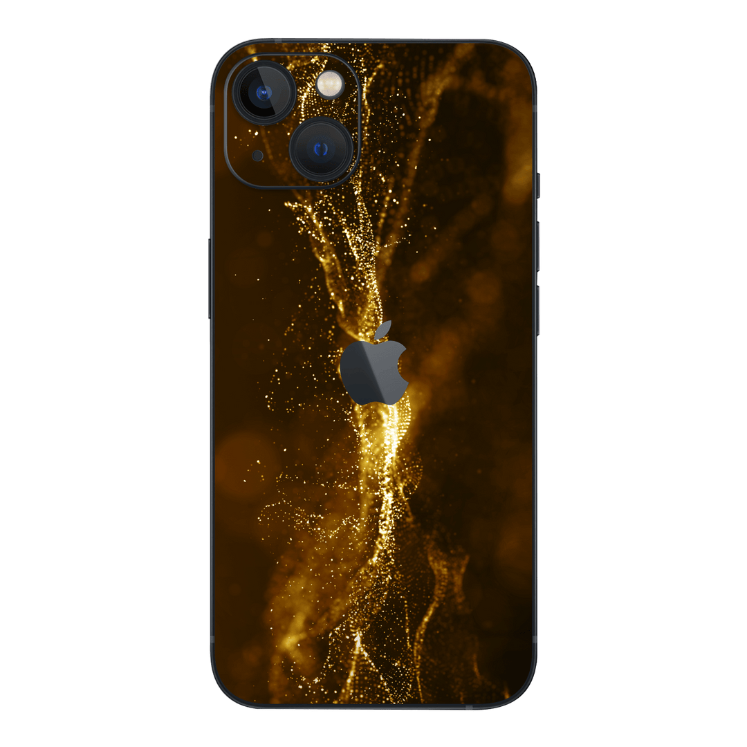 iPhone 13 SIGNATURE Golden Dust Skin - Premium Protective Skin Wrap Sticker Decal Cover by QSKINZ | Qskinz.com