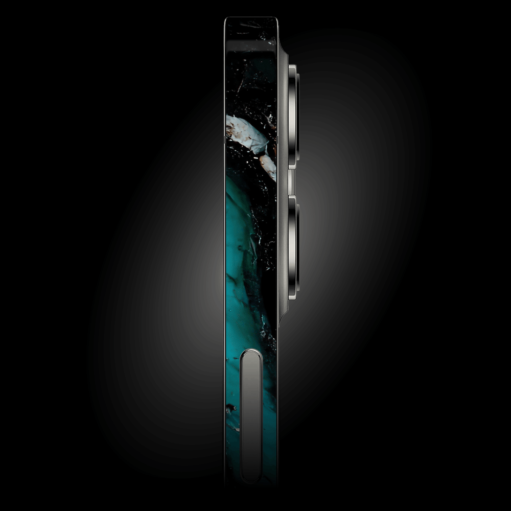 iPhone 14 Plus SIGNATURE AGATE GEODE Dark Turquoise Skin - Premium Protective Skin Wrap Sticker Decal Cover by QSKINZ | Qskinz.com