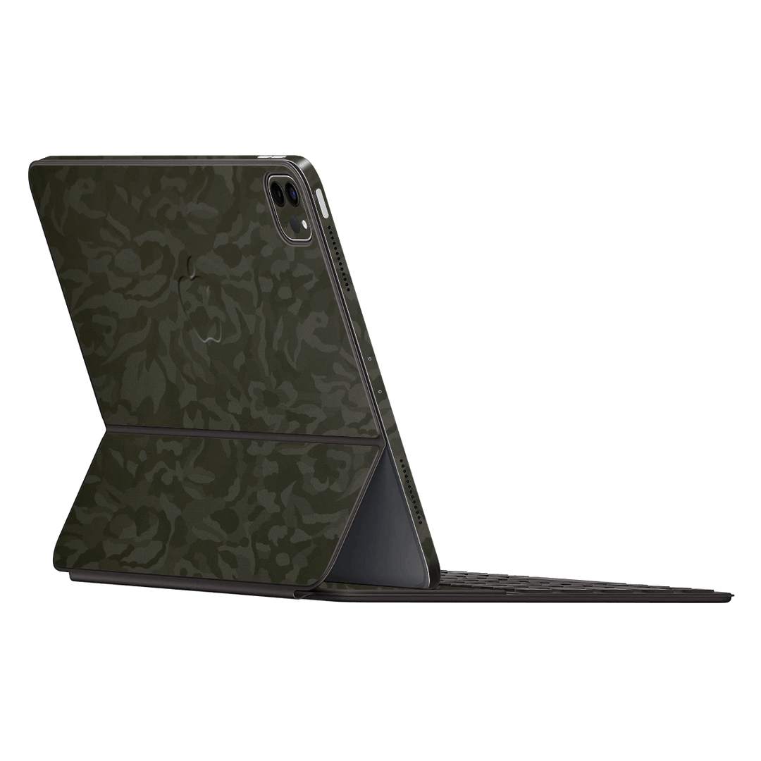 Smart Keyboard Folio for iPad Pro 12.9" Luxuria Green 3D Textured Camo Camouflage Skin Wrap Sticker Decal Cover Protector by EasySkinz | EasySkinz.com