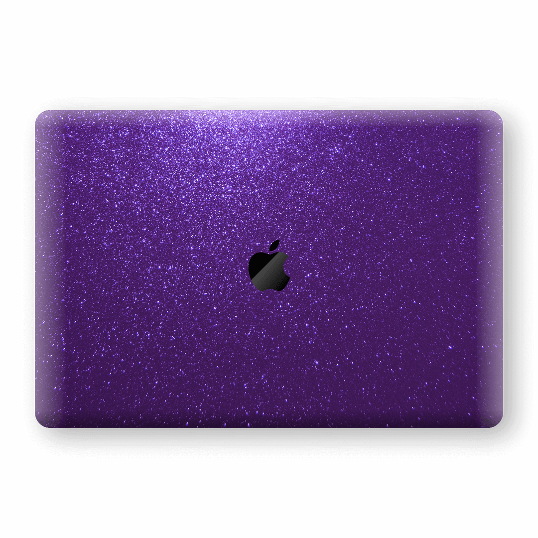 MacBook Air 13" (2018-2019) Diamond Purple Shimmering, Sparkling, Glitter Skin, Wrap, Decal, Protector, Cover by EasySkinz | EasySkinz.com