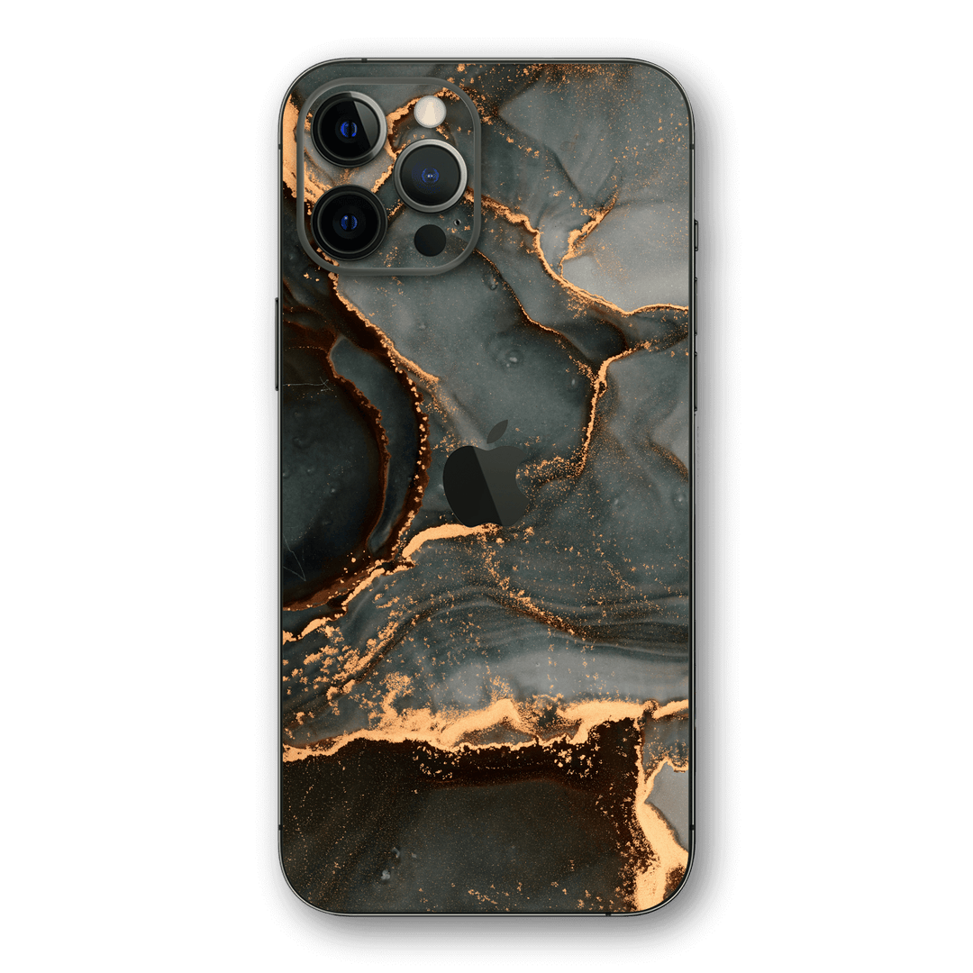iPhone 12 PRO SIGNATURE AGATE GEODE Deep Forest Skin - Premium Protective Skin Wrap Sticker Decal Cover by QSKINZ | Qskinz.com