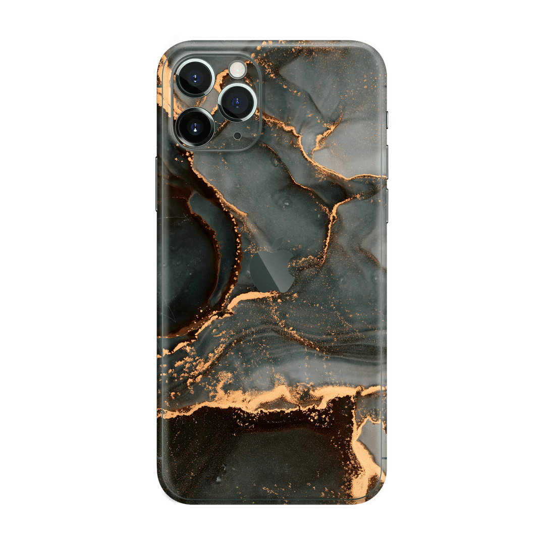 iPhone 11 PRO Print Printed Custom SIGNATURE AGATE GEODE Deep Forest Skin, Wrap, Decal, Protector, Cover by EasySkinz | EasySkinz.com