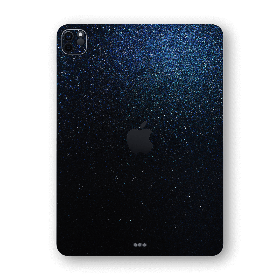 iPad PRO 12.9-inch 2021 Midnight Blue Metallic Gloss Finish Skin Wrap Sticker Decal Cover Protector by EasySkinz | EasySkinz.com