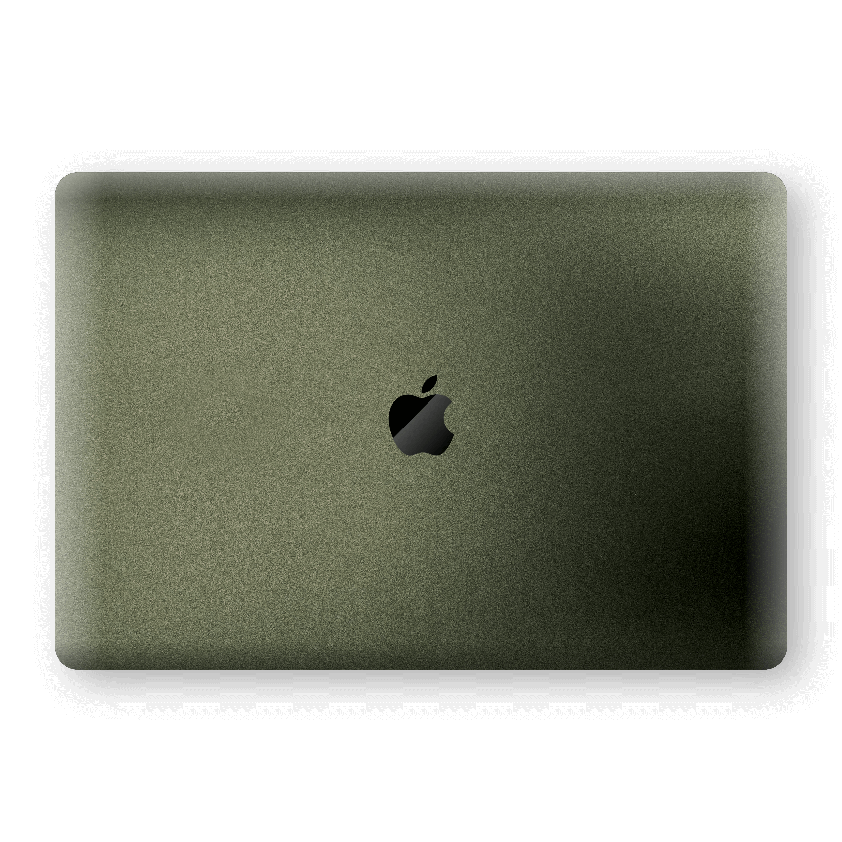 MacBook Pro 13" (2019) Gloss Glossy MILITARY GREEN Metallic Skin Wrap Decal Protector Cover by EasySkinz | EasySkinz.com