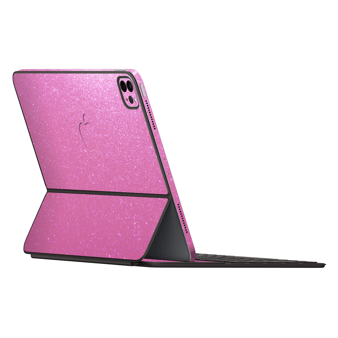 Smart Keyboard Folio for iPad Pro/Air 11” Diamond Pink Shimmering Sparkling Glitter Skin Wrap Sticker Decal Cover Protector by EasySkinz | EasySkinz.com