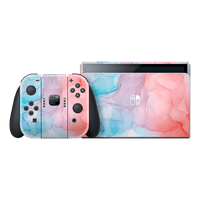 Nintendo Switch OLED SIGNATURE AGATE GEODE Sea and Corals Skin