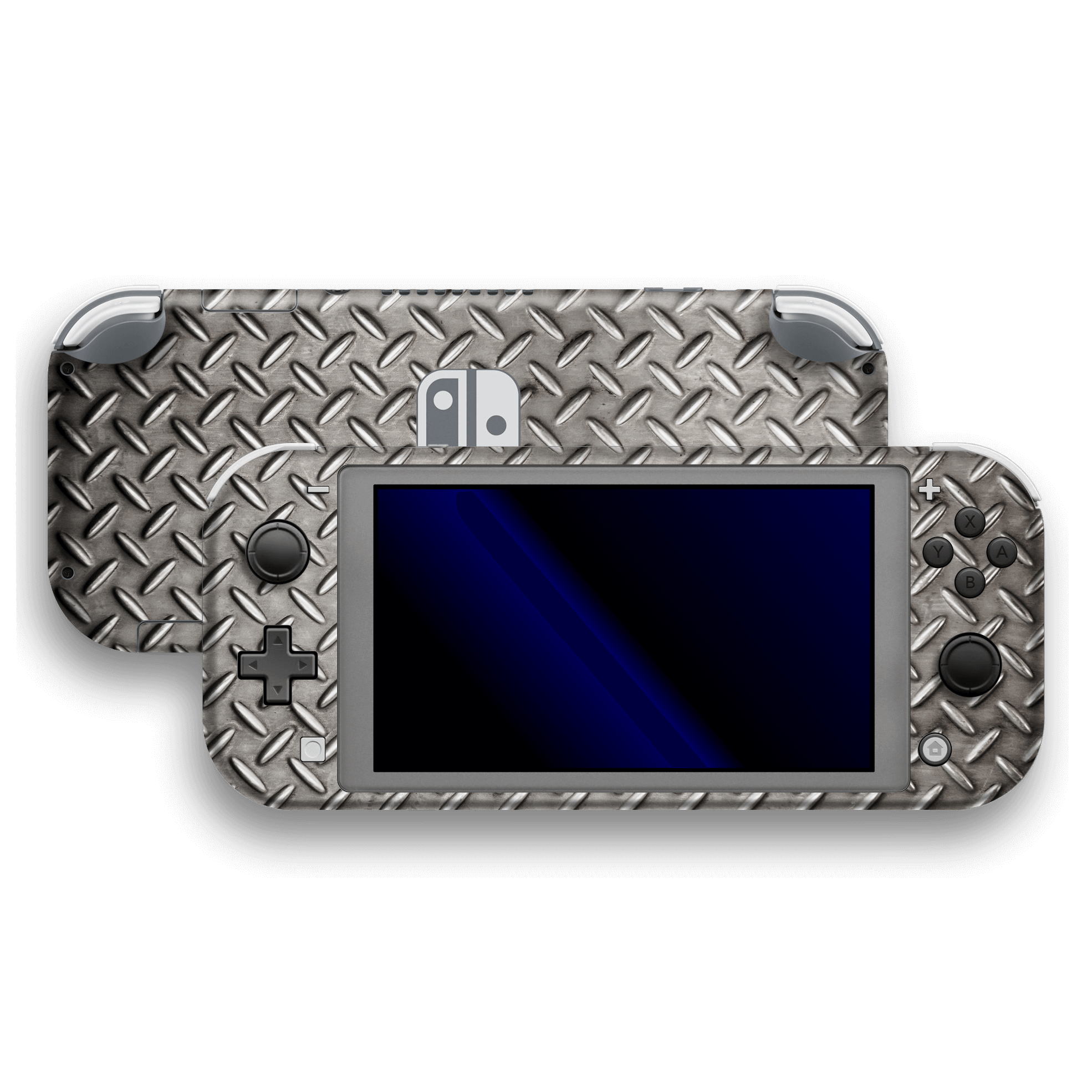 Nintendo Switch LITE SIGNATURE Diamond STEEL PLATE Skin