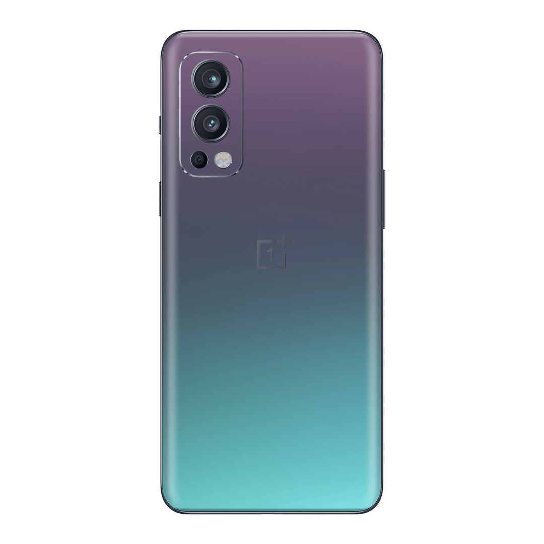 OnePlus Nord 2 Chameleon Turquoise Lavender Colour-changing Skin Wrap Sticker Decal Cover Protector by EasySkinz | EasySkinz.com