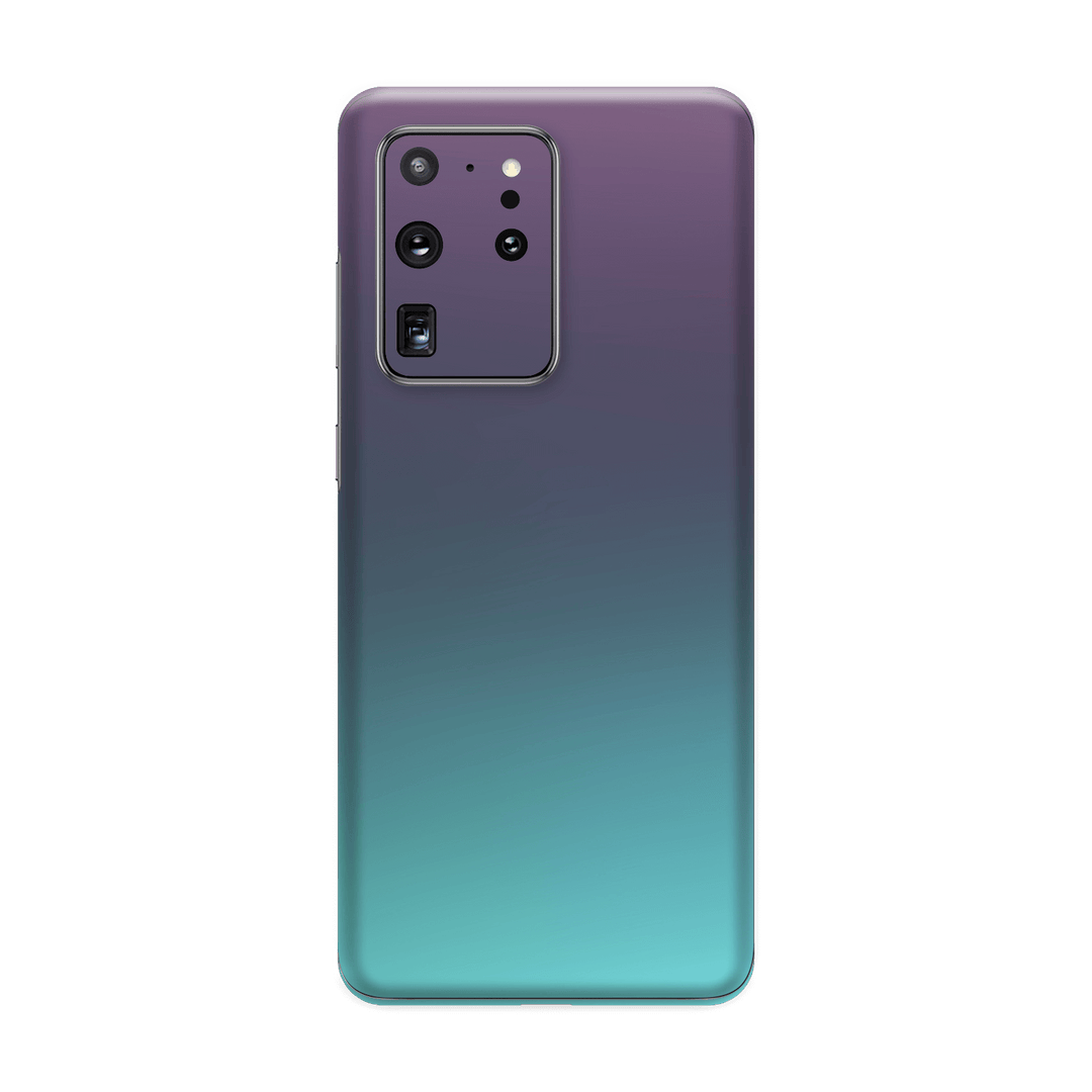 Samsung Galaxy S20 ULTRA Chameleon Turquoise Lavender Skin Wrap Sticker Decal Cover Protector by EasySkinz