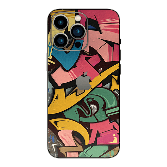 iPhone 14 PRO SIGNATURE Vintage Street Art Skin - Premium Protective Skin Wrap Sticker Decal Cover by QSKINZ | Qskinz.com