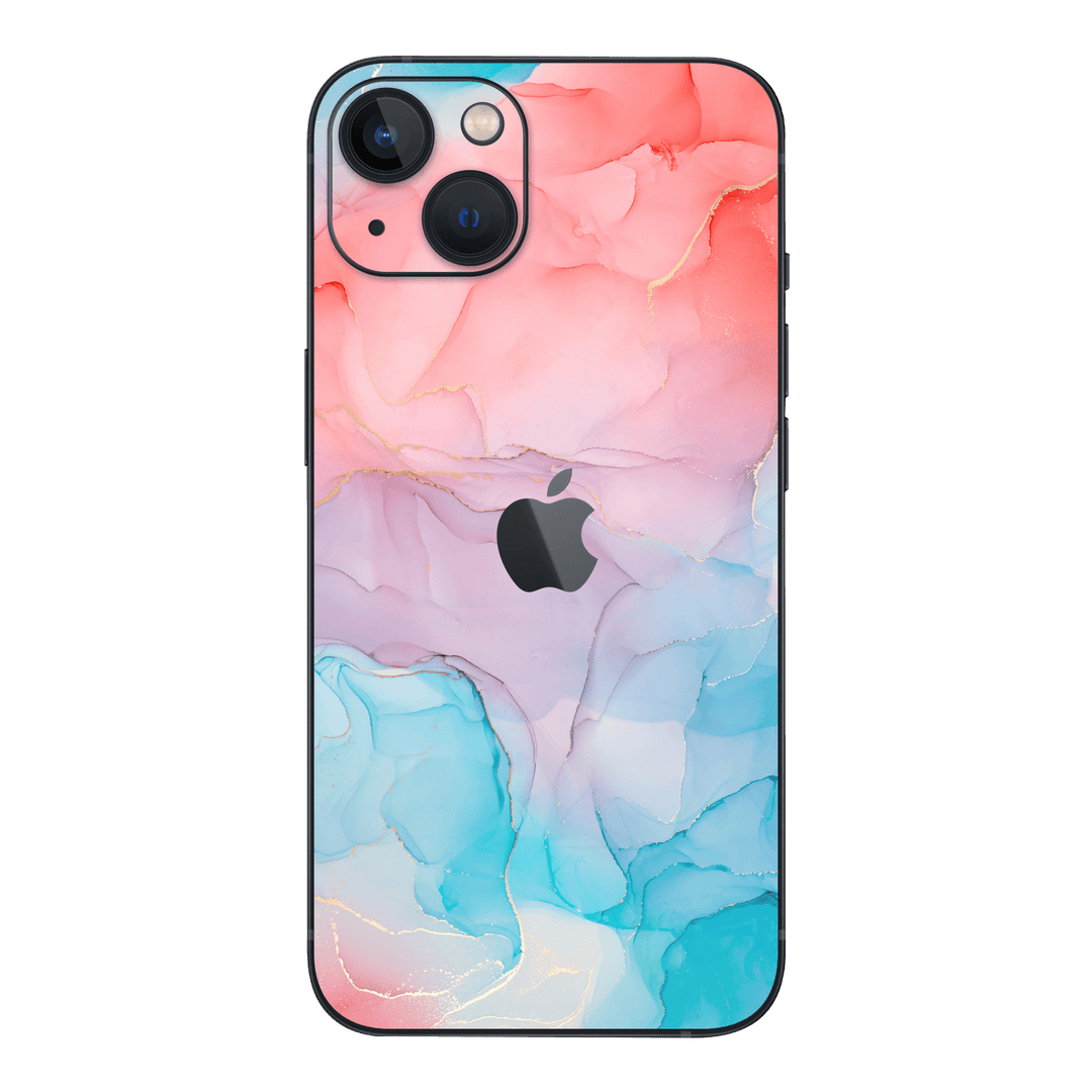 iPhone 13 SIGNATURE AGATE GEODE Sea and Corals Skin - Premium Protective Skin Wrap Sticker Decal Cover by QSKINZ | Qskinz.com