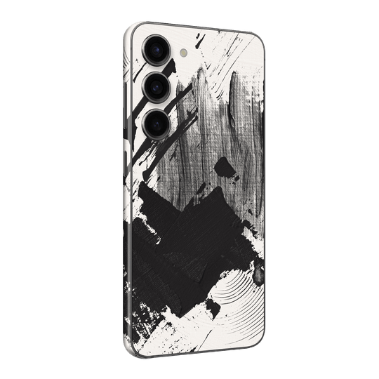 Samsung Galaxy S23 Print Printed Custom SIGNATURE Black and White Madness Skin Wrap Sticker Decal Cover Protector by EasySkinz | EasySkinz.com