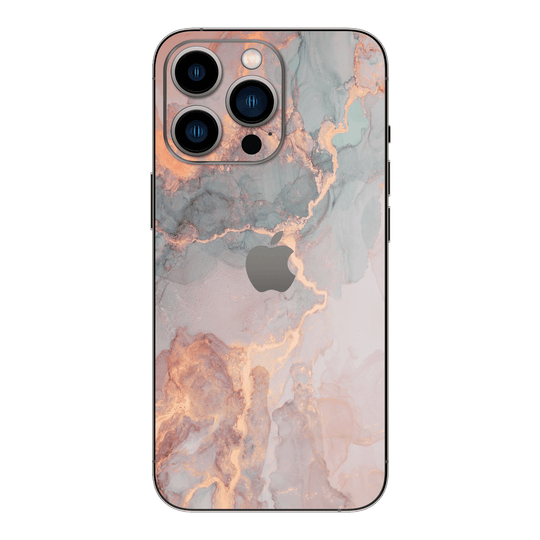 iPhone 13 PRO SIGNATURE Pastel Peach Skin - Premium Protective Skin Wrap Sticker Decal Cover by QSKINZ | Qskinz.com