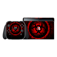 Nintendo Switch OLED SIGNATURE Biohazard Danger Skin