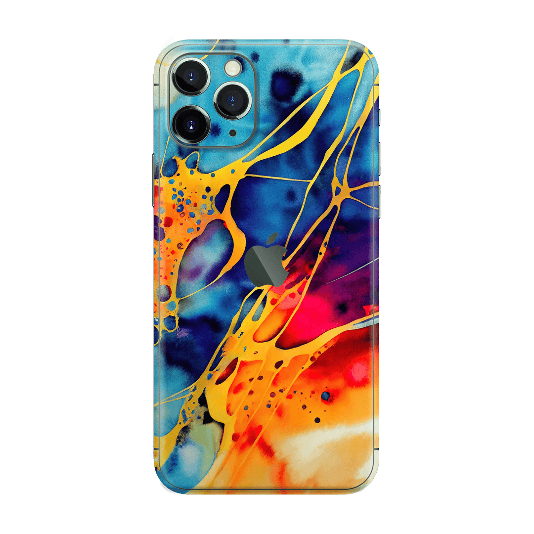 iPhone 11 Pro MAX Print Printed Custom SIGNATURE Five Senses Art Colours Colors Colorful Colourful Skin Wrap Sticker Decal Cover Protector by EasySkinz | EasySkinz.com