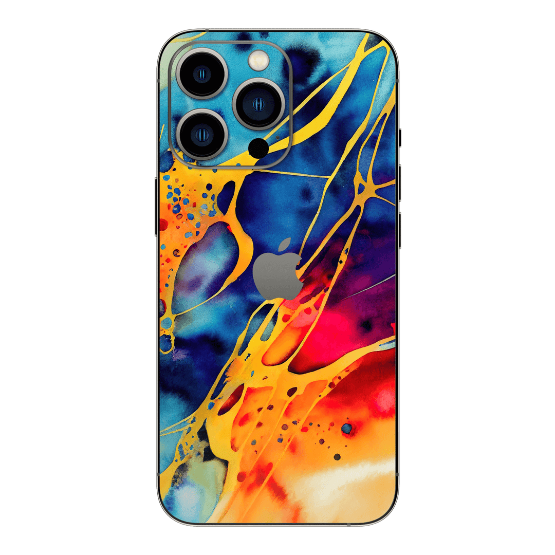 iPhone 13 Pro MAX Print Printed Custom SIGNATURE Five Senses Art Colours Colors Colorful Colourful Skin Wrap Sticker Decal Cover Protector by EasySkinz | EasySkinz.com