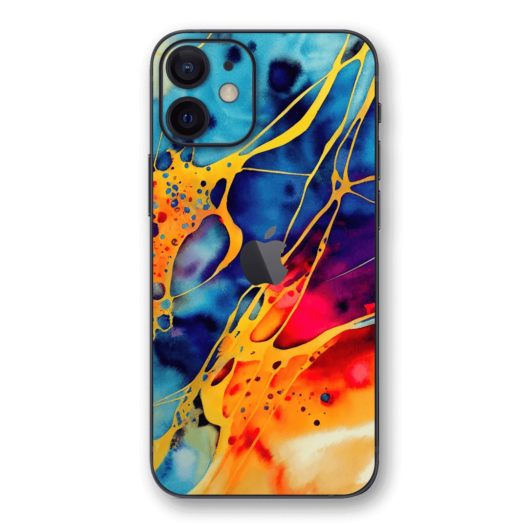 iPhone 12 Print Printed Custom SIGNATURE Five Senses Art Colours Colors Colorful Colourful Skin Wrap Sticker Decal Cover Protector by EasySkinz | EasySkinz.com
