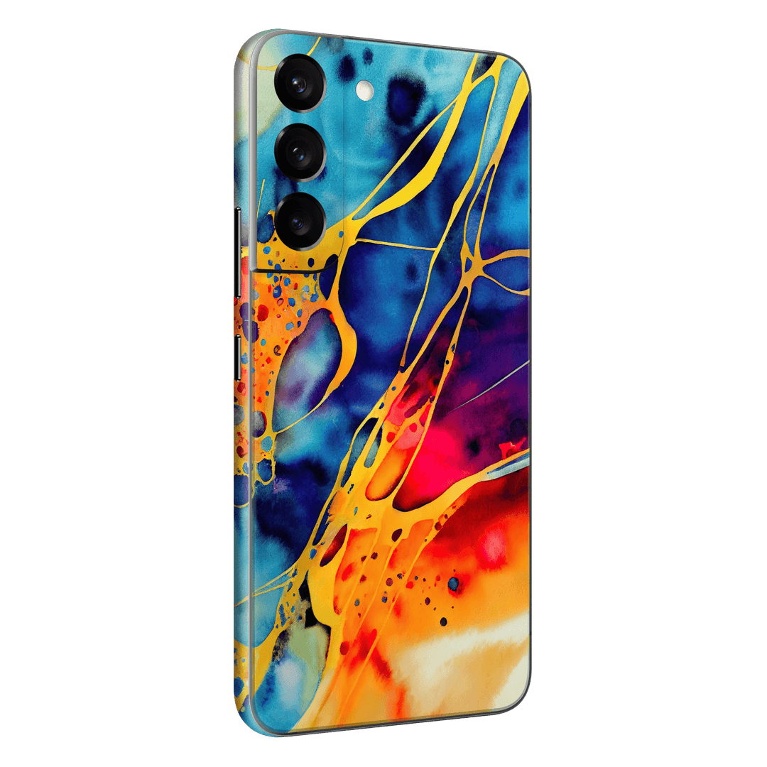 Samsung Galaxy S22+ PLUS Print Printed Custom SIGNATURE Five Senses Art Colours Colors Colorful Colourful Skin Wrap Sticker Decal Cover Protector by EasySkinz | EasySkinz.com