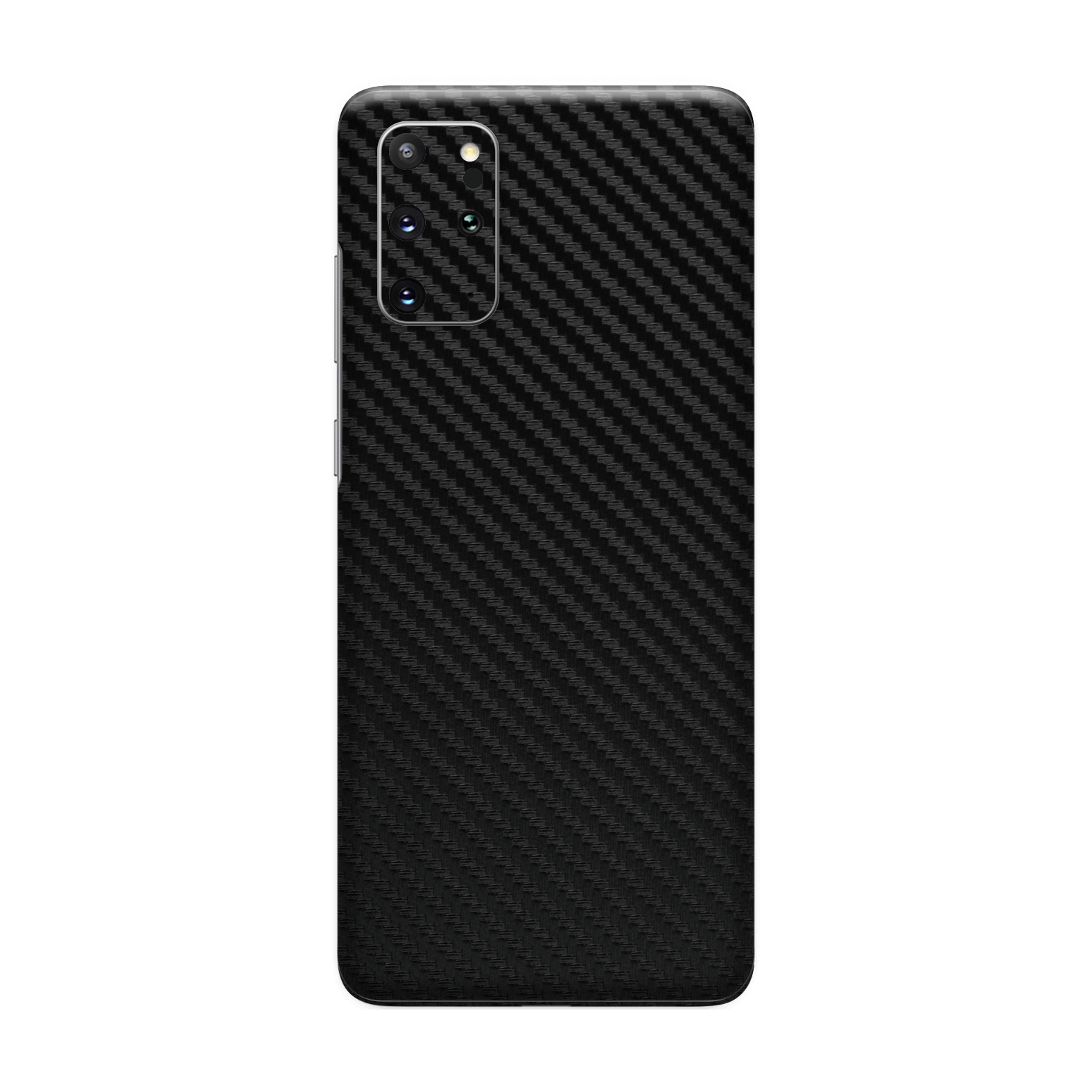 Samsung Galaxy S20+ PLUS 3D Textured Black Carbon Fibre Fiber Skin Wrap Sticker Decal Cover Protector by EasySkinz