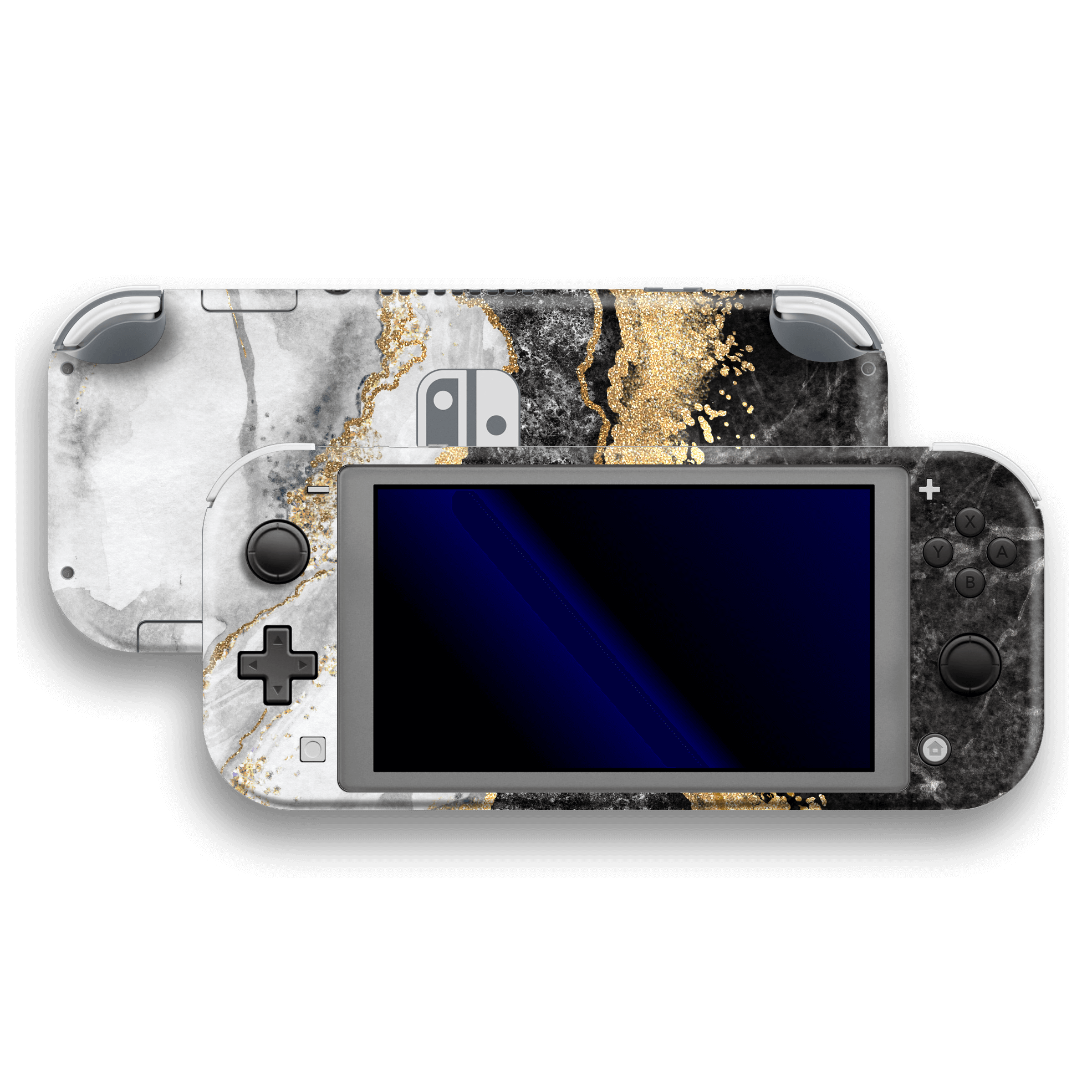 Nintendo Switch LITE SIGNATURE Golden Slate Marble Skin