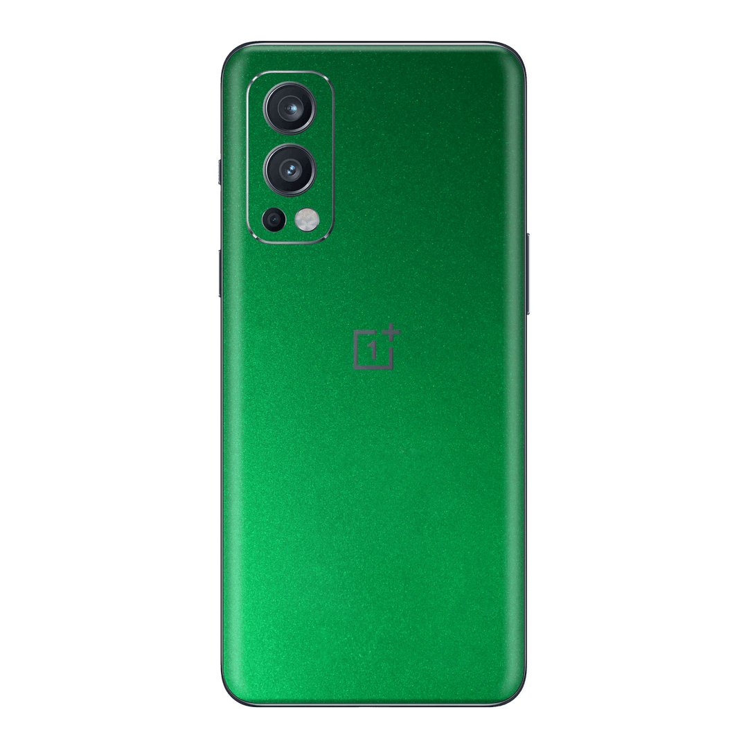 OnePlus Nord 2 Viper Green Tuning Metallic Gloss Finish Skin Wrap Sticker Decal Cover Protector by EasySkinz | EasySkinz.com