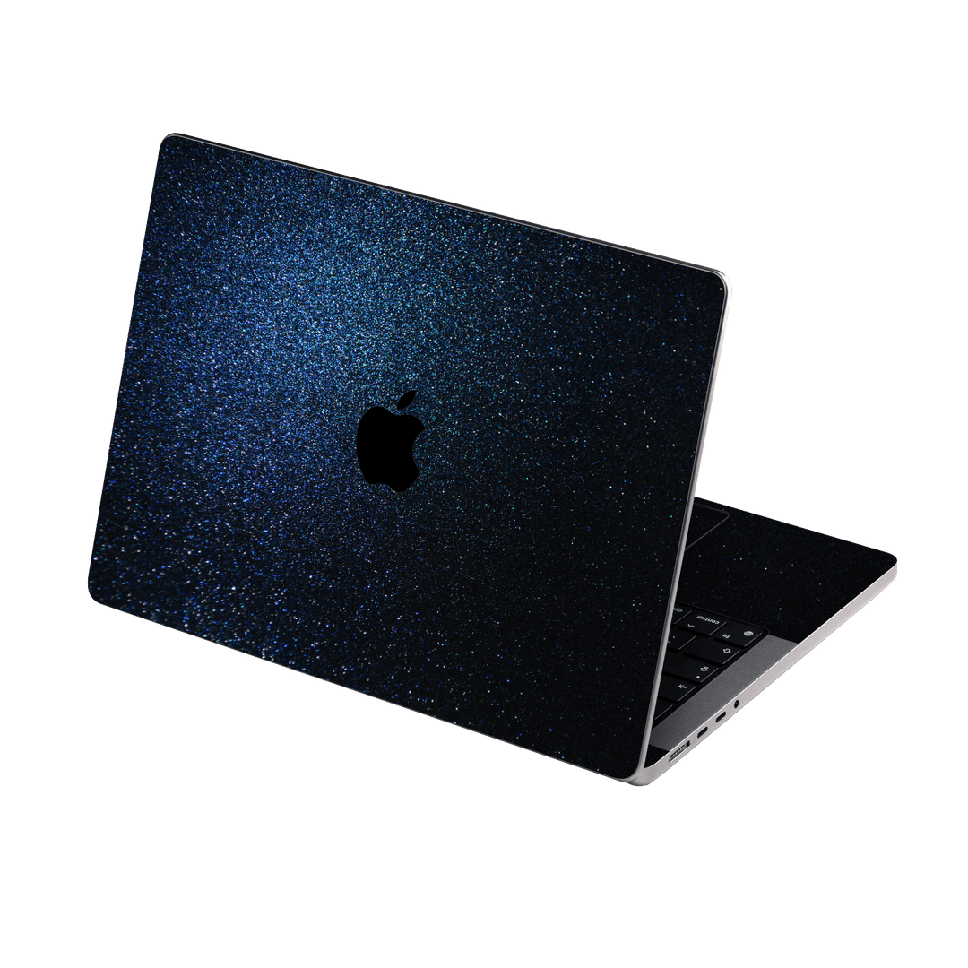 Apple MacBook PRO 16" (2021) Midnight Blue Metallic Gloss Finish Skin Wrap Sticker Decal Cover Protector by EasySkinz | EasySkinz.com