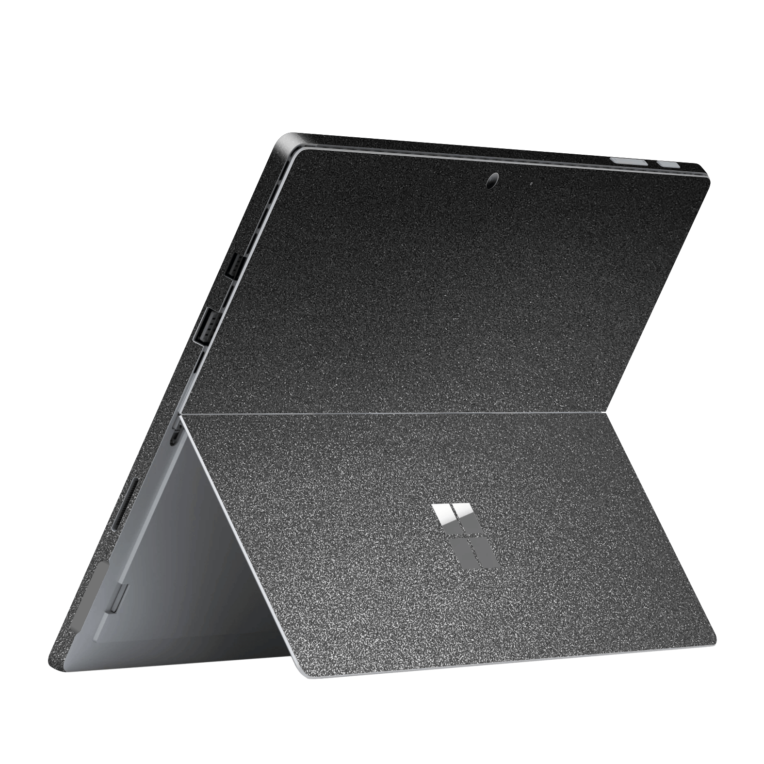 Microsoft Surface Pro (2017) Space Grey Metallic Matt Matte Skin Wrap Sticker Decal Cover Protector by EasySkinz