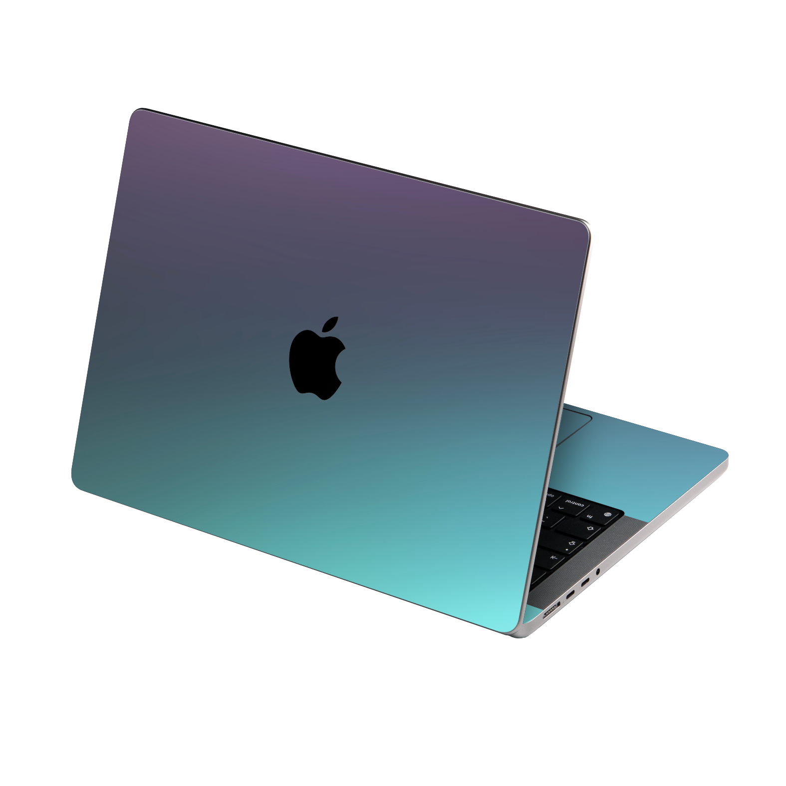 Apple MacBook PRO 16" (2021/2023) Chameleon Turquoise Lavender Colour-changing Skin Wrap Sticker Decal Cover Protector by EasySkinz | EasySkinz.com
